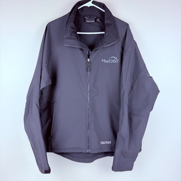 Marmot Softshell Jacket NWOT – Fleece Lined, Water-Resistant, Black (Men’s L) - Picture 1 of 12
